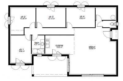 Modèle Et Plan De Maison Nina Par Le Constructeur Villas Prisme